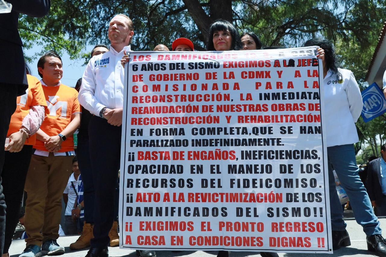 Santiago Taboada sumó liderazgos de Movimiento Ciudadano en Azcapotzalco