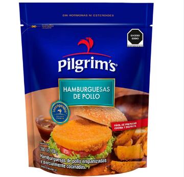 Pilgrim’s Hamburguesas de pechuga de pollo