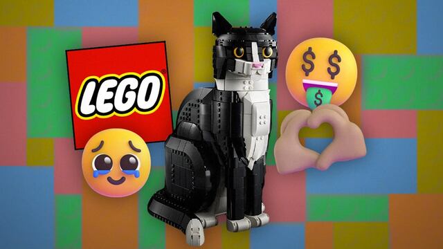 Este es el precio del Set de LEGO de gato tuxedo