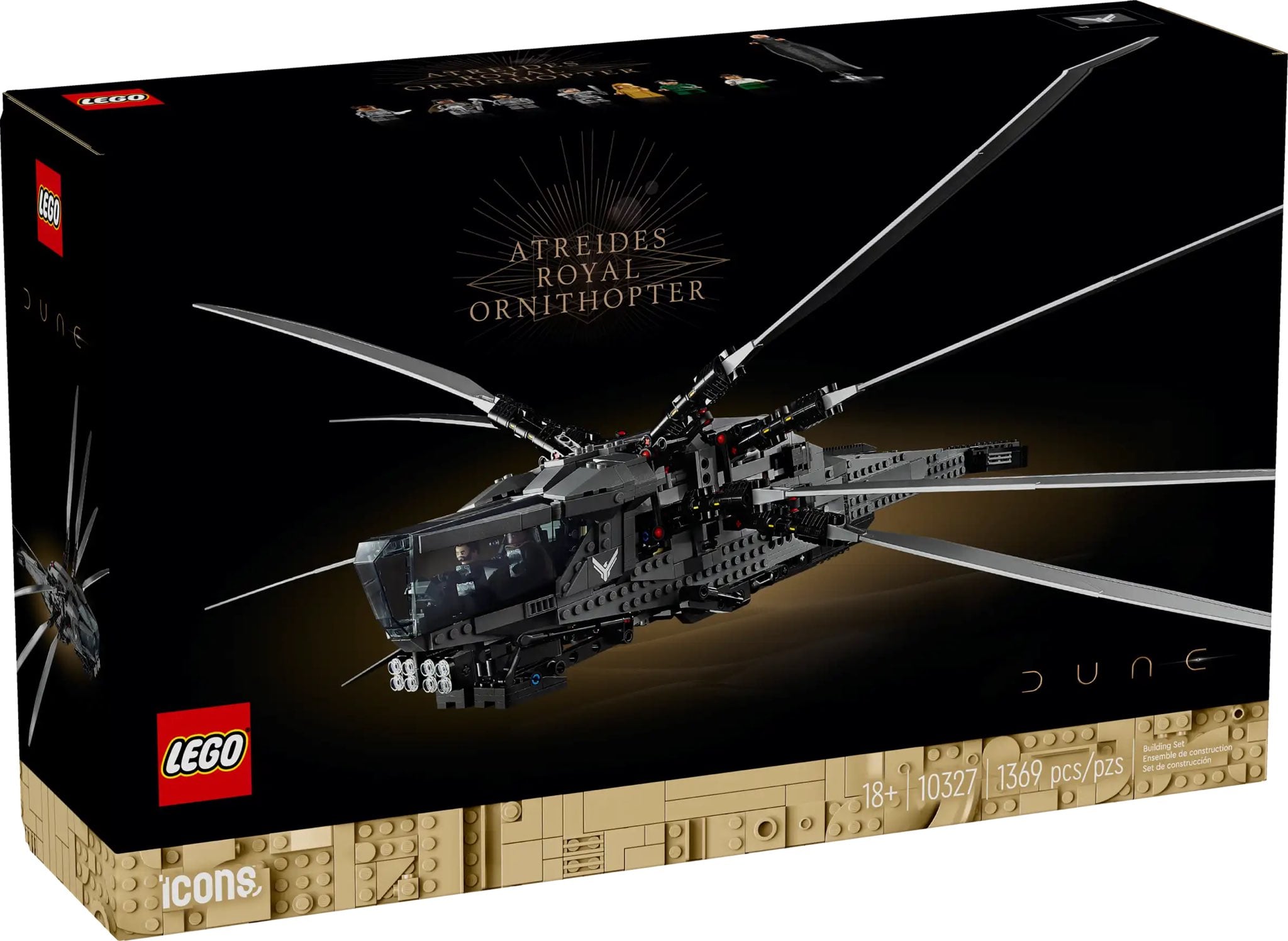 Lego de Dune 10327 Ornithopter