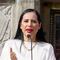 Sandra Cuevas regresa como alcaldesa a Cuauhtémoc y libera al Ángel de la Independencia