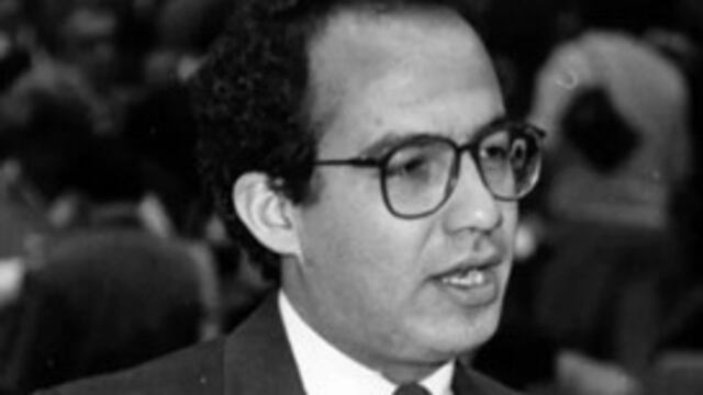 Felipe Calderón durante su juventud