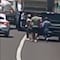 ¿Qué pasó en la Autopista Siglo XXI? Videos muestran a hombres armados asaltando a conductores