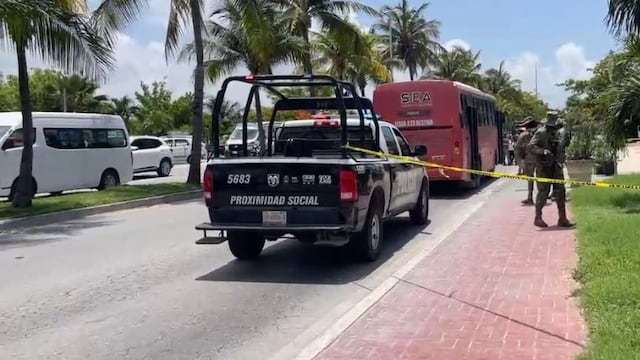 Matan a 2 personas en zona hotelera de Cancún, Quintana Roo