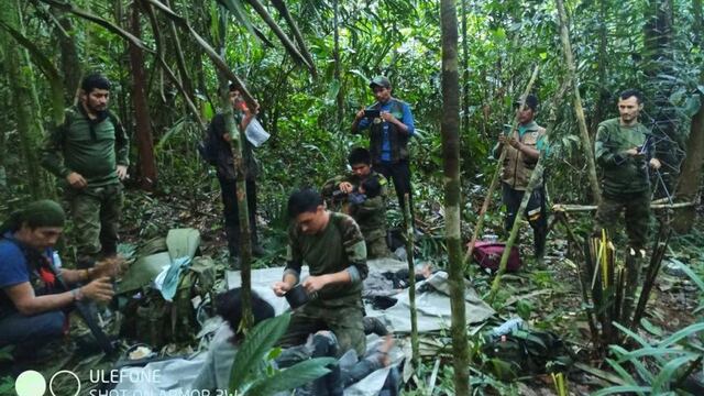 Niños desaparecidos en selva de Colombia son encontrados con vida 40 días después