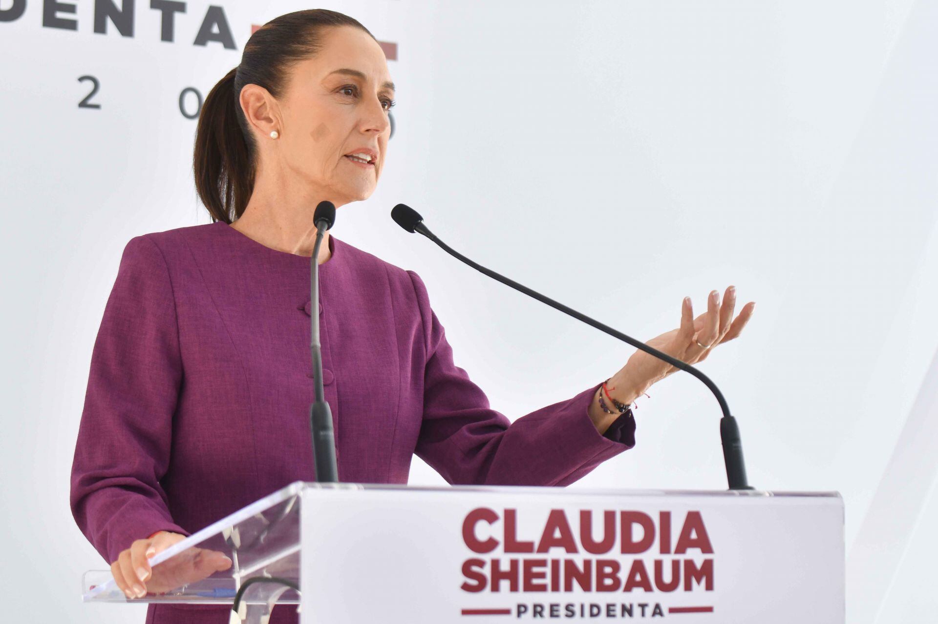 Claudia Sheinbaum en conferencia de prensa