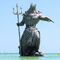 ¿Quién hizo la estatua de Poseidón en Progreso, la figura a la que culpan por la tormenta tropical Alberto en Yucatán?