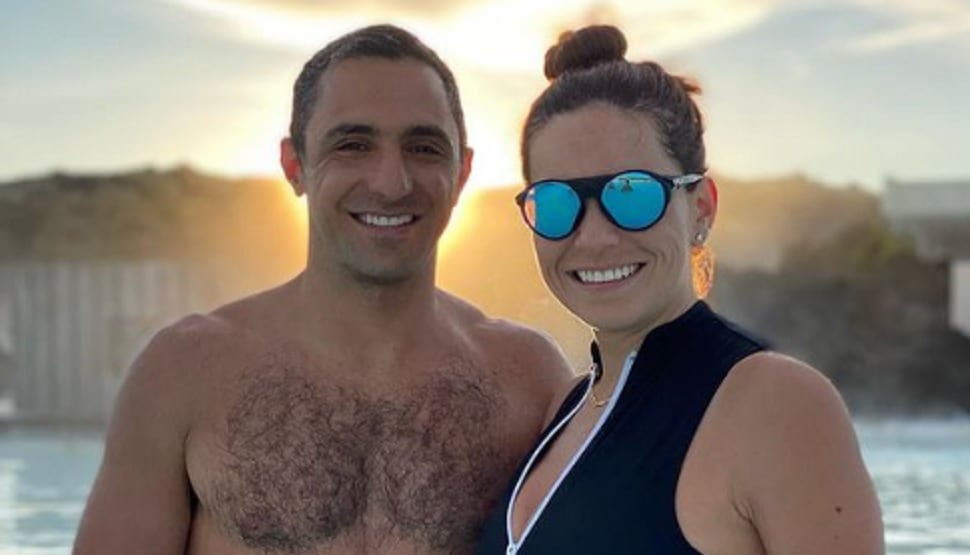 Tania Rincón y su esposo Daniel Pérez disfrutan de unas vacaciones en Islandia