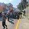 ¿Qué pasó en Magdalena Contreras? Vuelca camión de bomberos en calle Polini, colonia Atacaxco