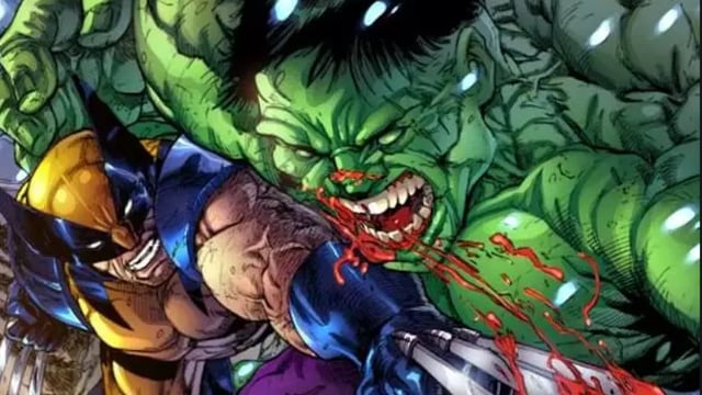Hulk vs Wolverine cómic