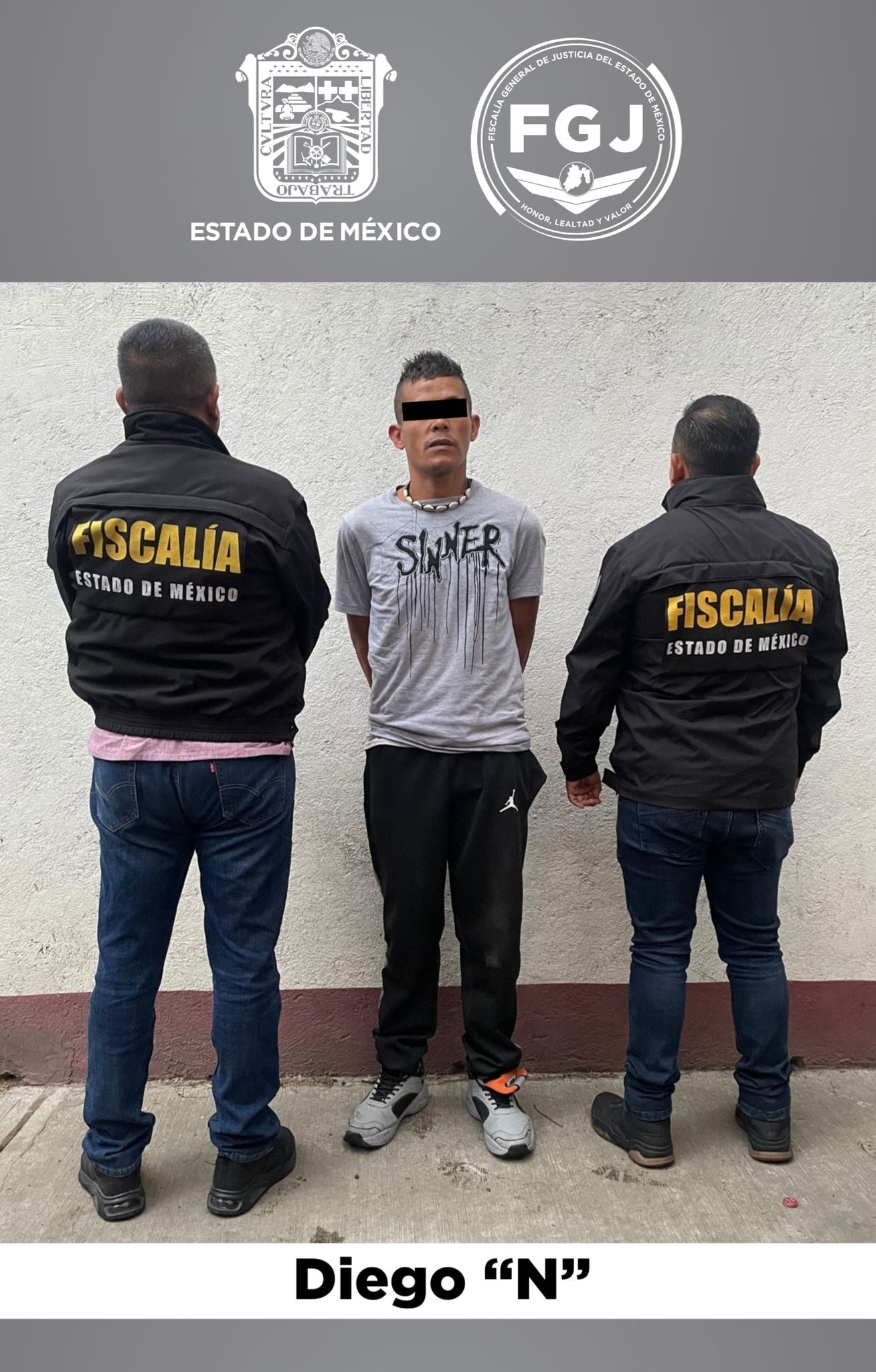 Detienen a ladrón que robó mochilas a estudiantes en Naucalpan