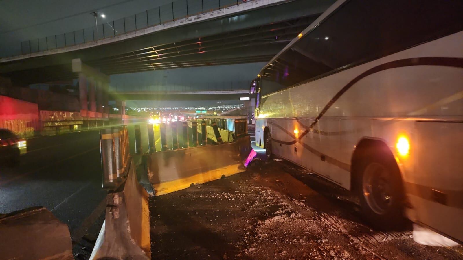 Accidente en autopista México-Puebla del jueves 23 de noviembre