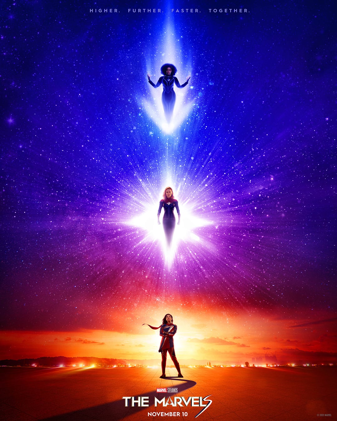 The Marvels comparte su primer póster y anuncia un retraso en su estreno