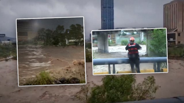 Río Santa Catarina se desbordó por la tormenta tropical Alberto