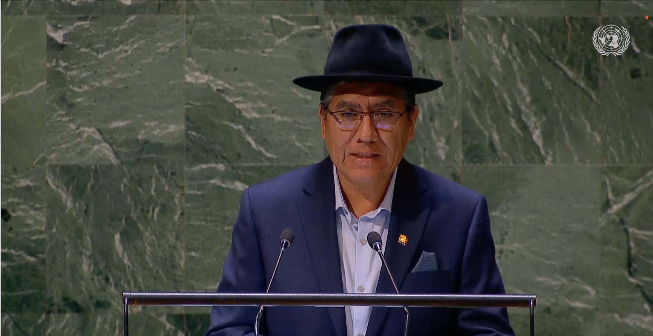 El embajador de Bolivia acusó a Israel de faltar el respeto a la comunidad internacional en la Asamblea General de las Naciones Unidas.