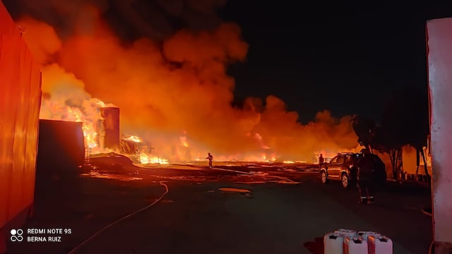 Se registra incendio en Escobedo, Nuevo León