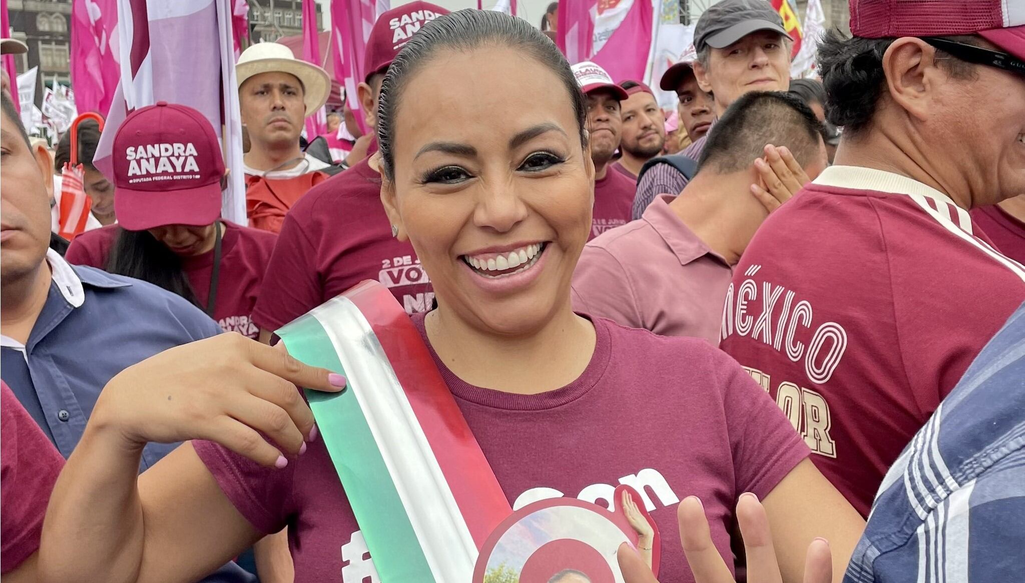 Sandra Anaya Villegas, candidata de Morena en Morelos