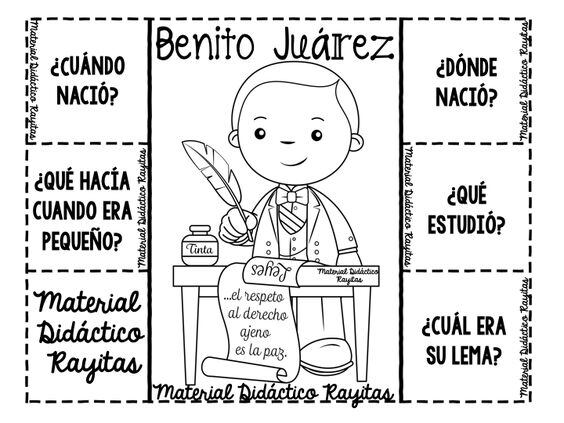Dibujos de Benito Juárez