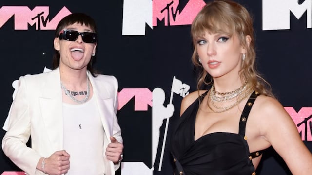 Peso Pluma causó sensación en los MTV Video Music Awards 2023 y Taylor Swift se puso bélica