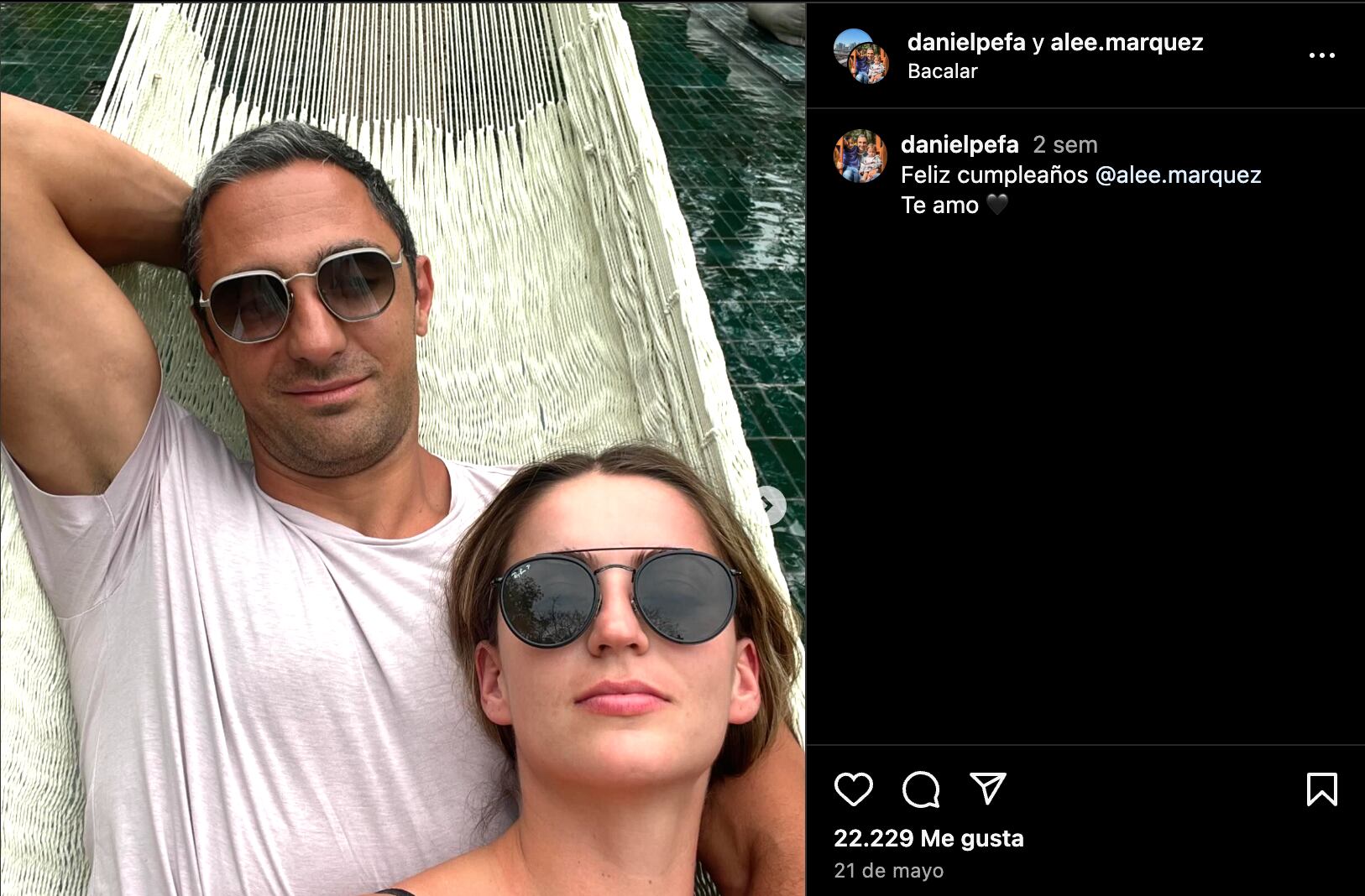 Daniel Pérez, ex de Tania Rincón, con su nueva novia