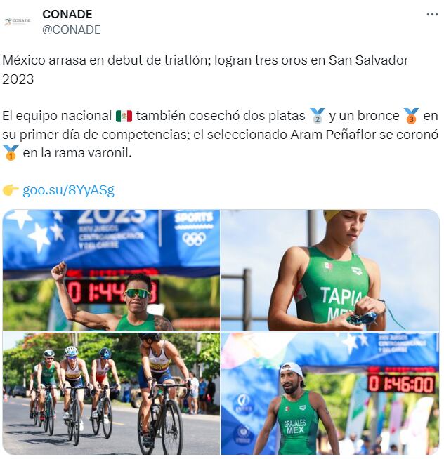 Triatlón en Juegos Centroamericanos