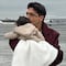 El collage de Christian Nodal con su hija Inti que provoca lo cancelen acusado de ser padre ausente
