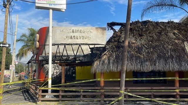 Incendio en el Camarón Guasaveño de Irapuato