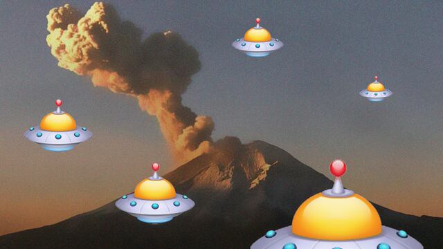 ¿El volcán Popocatépetl es hogar de OVNIs?
