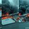 ¿Qué pasa en la autopista México-Puebla hoy domingo? Reportan incendio de camión de pasajeros