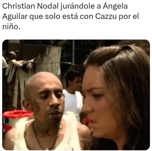 Memes de Christian Nodal por su forma de ligar a las ‘chavitas bien’ como Ángela Aguilar