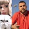 Olivia, la gata de Taylor Swift, valdría más dinero que el novio de la cantante, Travis Kelce