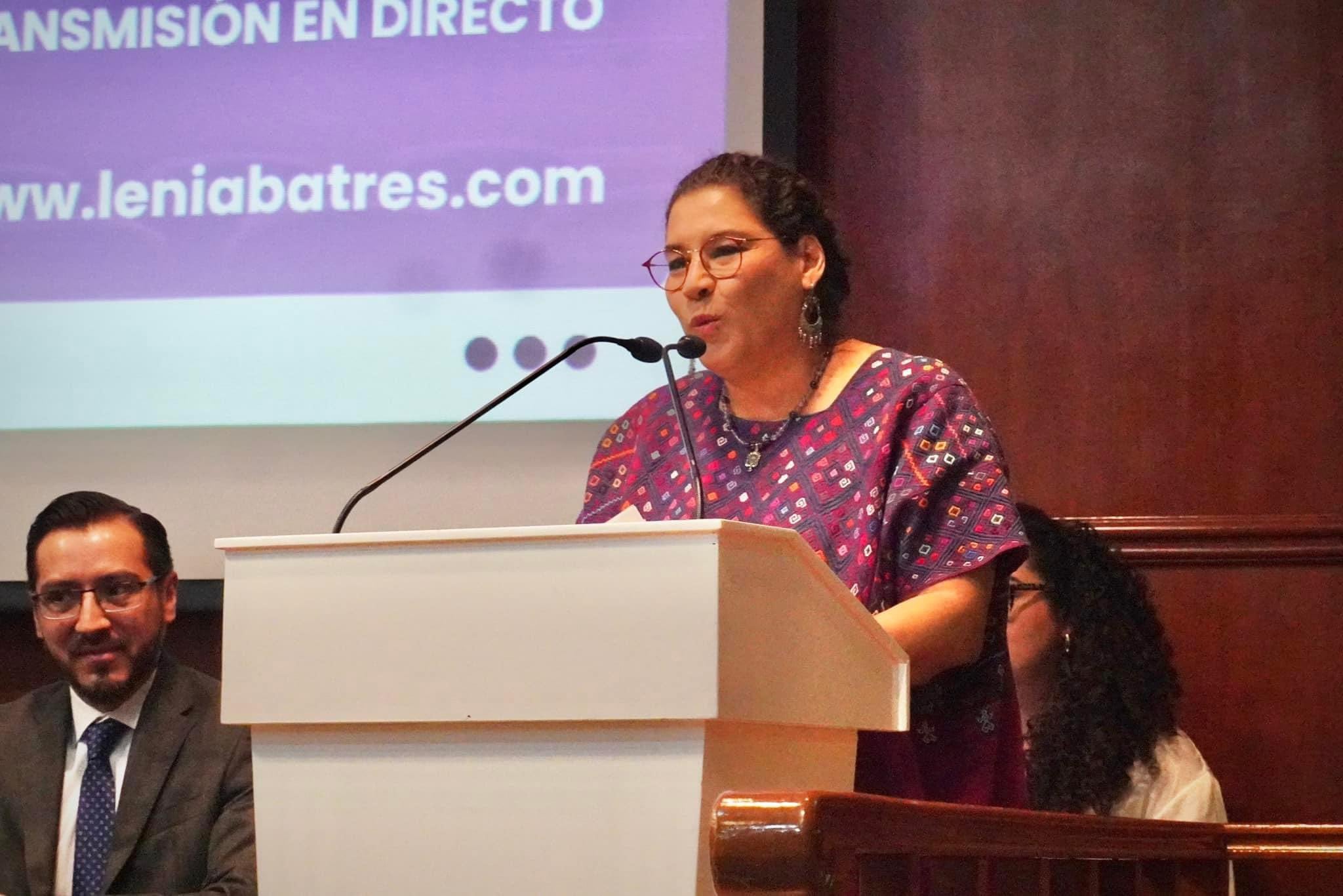 Lenia Batres asegura que es necesario reformar el Poder Judicial y ponerle contrapesos a la SCJN