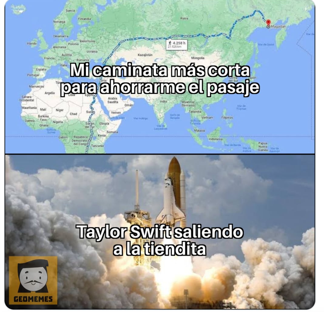 Memes de Taylor Swift por su jet privado