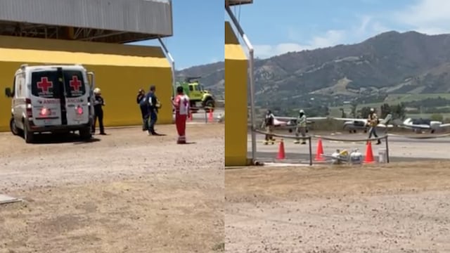 Explosión en el aeropuerto de Tepic