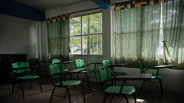 Salón de clases en México