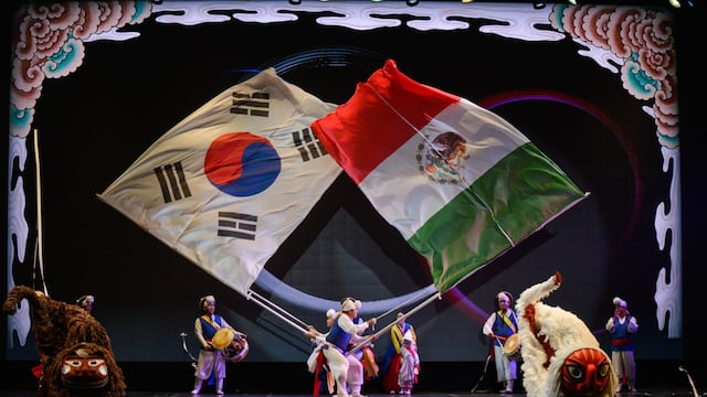 K-Intangible Heritage, festival organizado por Corea del Sur se presentó en la Alhóndiga de Granaditas en el marco de las actividades del 50 Festival Internacional Cervantino (FIC).