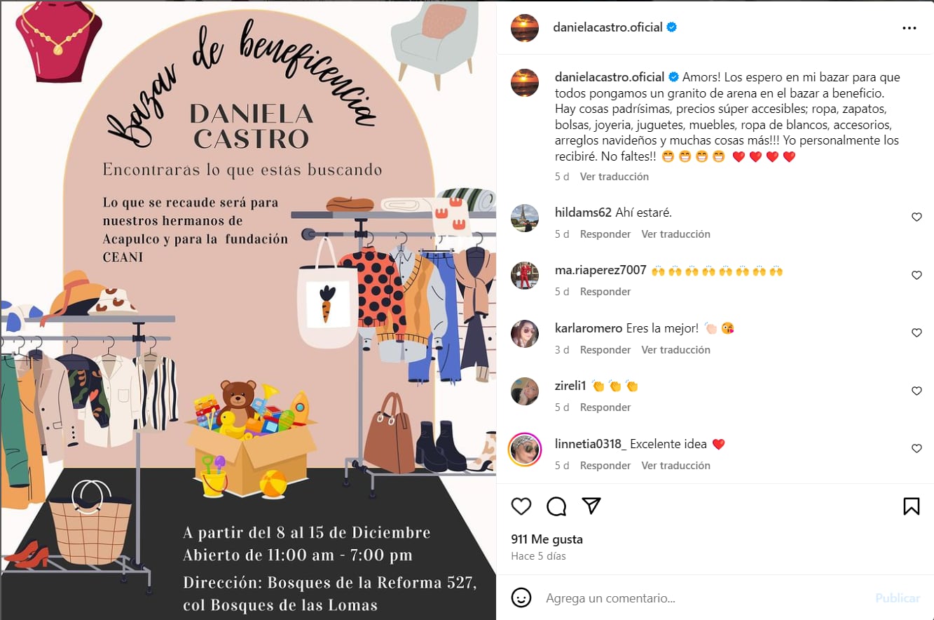 Bazar de Daniela Castro