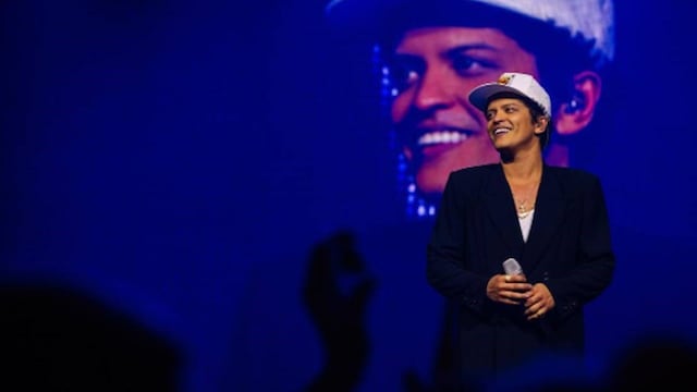 Bruno Mars en concierto