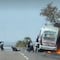 ¿Qué pasó en la carretera Culiacán-Los Mochis? Se incendia autobús y hay 4 muertos y 5 heridos