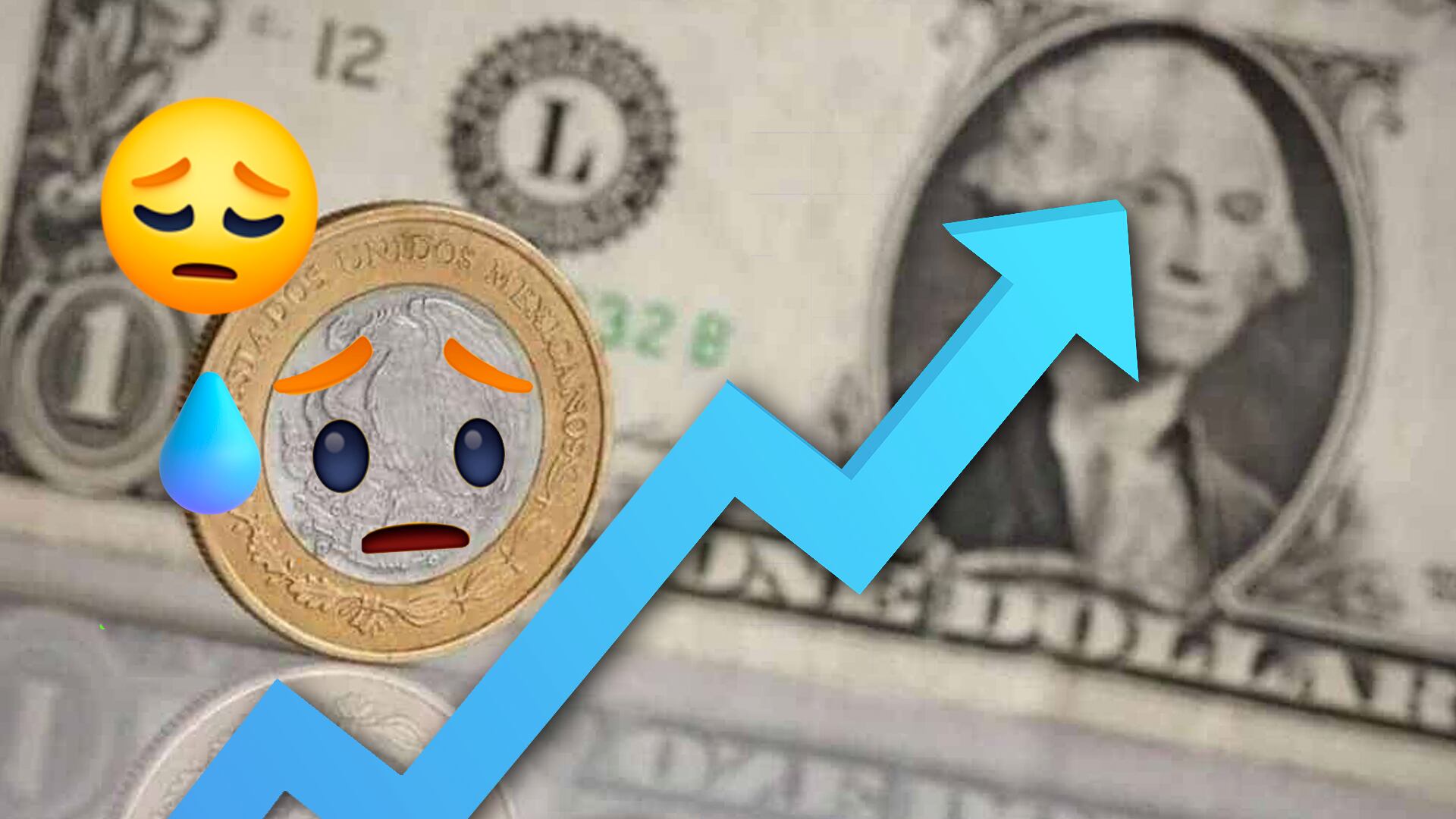 El peso mexicano se deprecia frente al dólar estadounidense