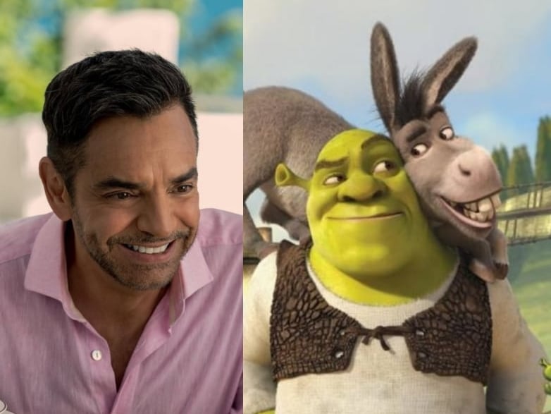 Eugenio Derbez, Shrek y Burro