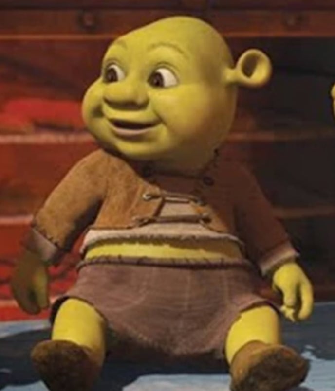 Fergus, el segundo bebé de Shrek