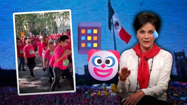 Pati Chapoy apoya la Marea Rosa con video de carrera de mujeres en Lisboa