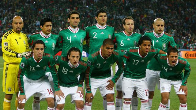 México en la Copa del Mundo de Sudáfrica 2010.
