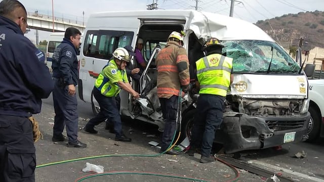 Accidente en la autopista México-Pachuca