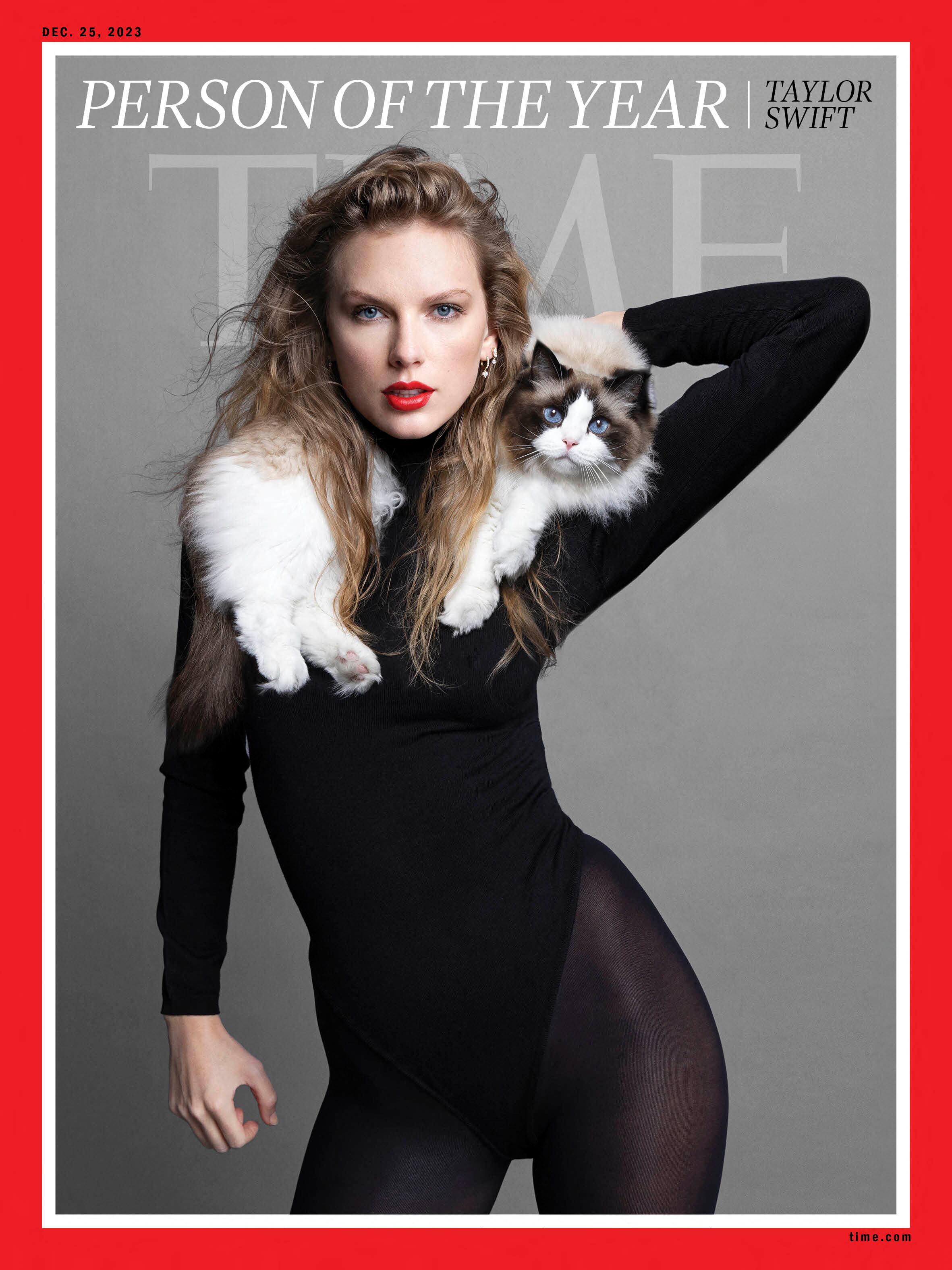 Taylor Swift es la Persona del Año 2023 de la revista TIME