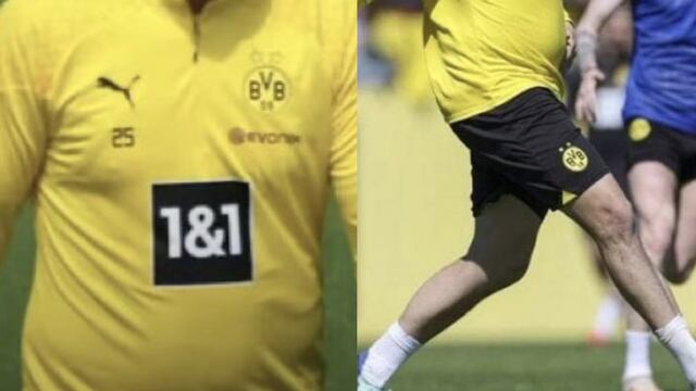 Jugador del Borussia Dortmund luce con sobrepeso previo al juego ante el Real Madrid