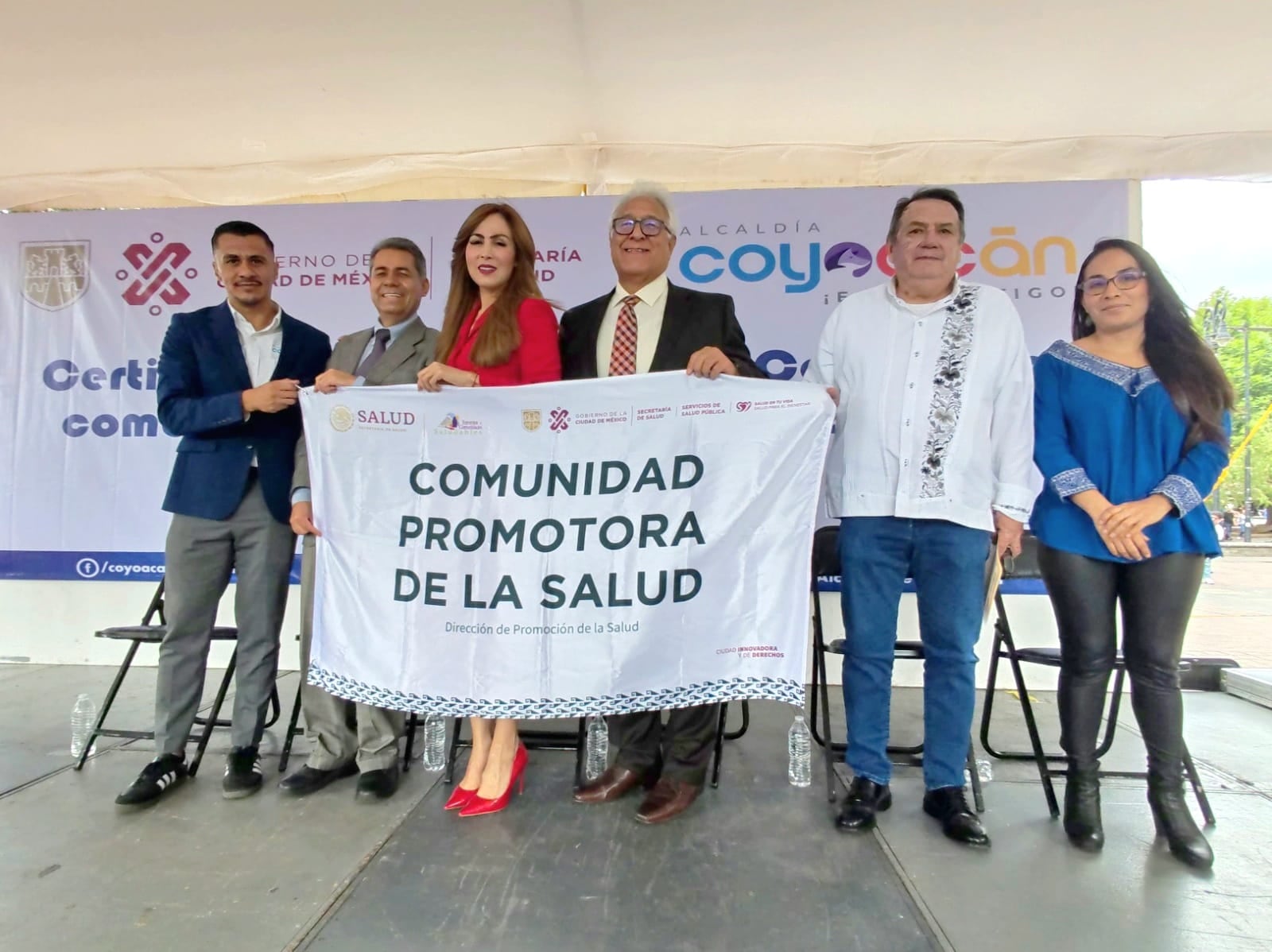 Coyoacán recibe certificación como Municipio Promotor de la Salud