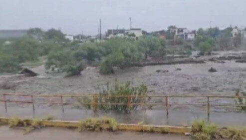Río San Marcos volvió a correr tras años de sequía en Ciudad Victoria