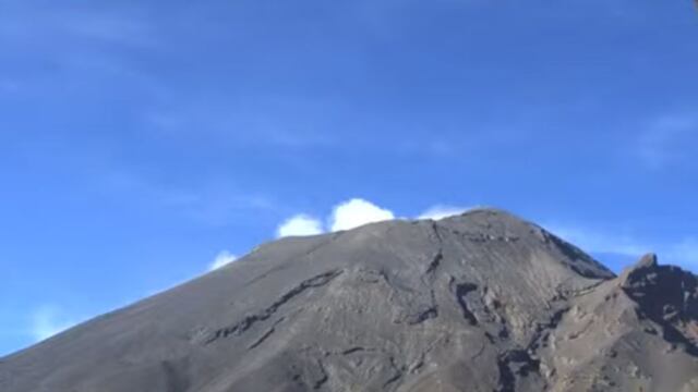 Volcán Popocatépetl hoy 18 de junio